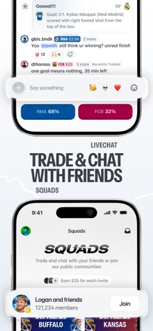 Скриншот Polymarket: Trade Live Sports 5
