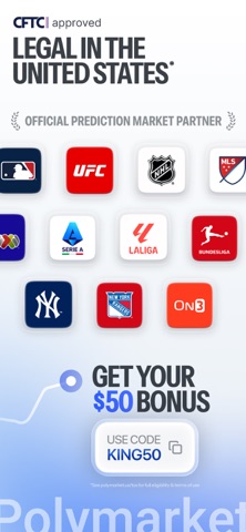 Скриншот Polymarket: Trade Live Sports 8